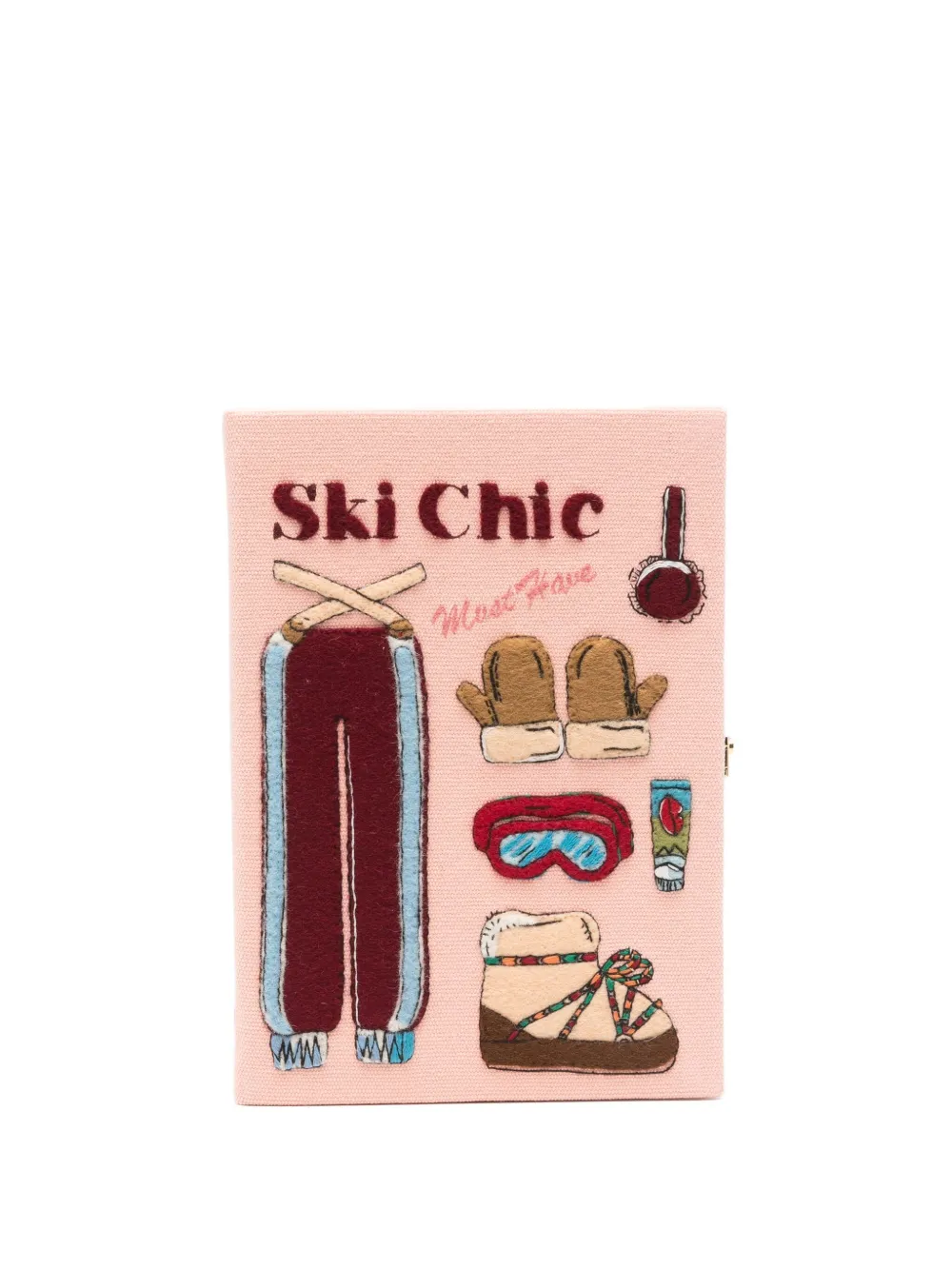 Клатч "Ski Chic" Olympia Le-Tan, розовый
Клатч "Ski Chic" Olympia Le-Tan, розовый