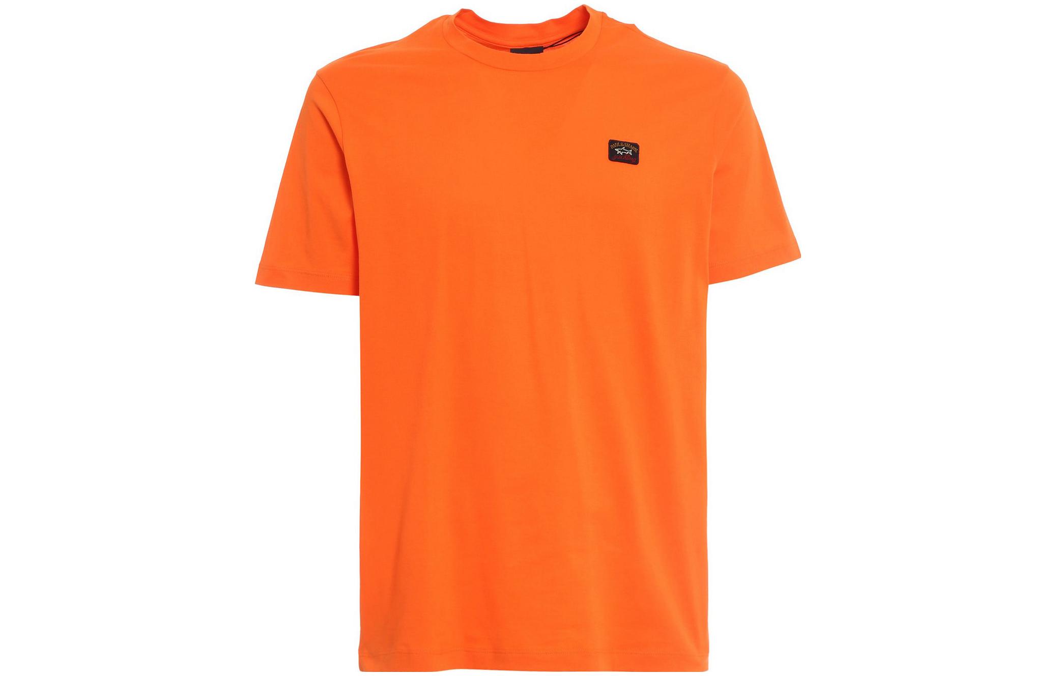 Футболка с вышитым логотипом Paul & Shark, оранжевая, Оранжевый, Футболка с вышитым логотипом Paul & Shark, оранжевая
Футболка с вышитым логотипом Paul & Shark, оранжевая, Оранжевый, Футболка с вышитым логотипом Paul & Shark, оранжевая