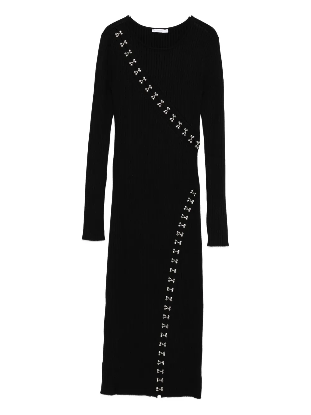 Вязаное платье миди Patrizia Pepe, черный
Вязаное платье миди Patrizia Pepe, черный