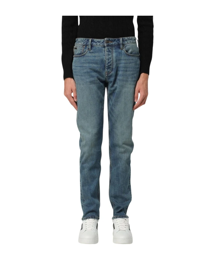 Классические джинсы Emporio Armani, синий
Классические джинсы Emporio Armani, синий
