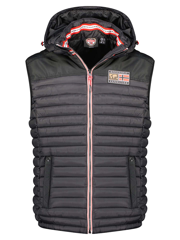 Стеганый жилет Geographical Norway Vadalmo, черный
Стеганый жилет Geographical Norway Vadalmo, черный