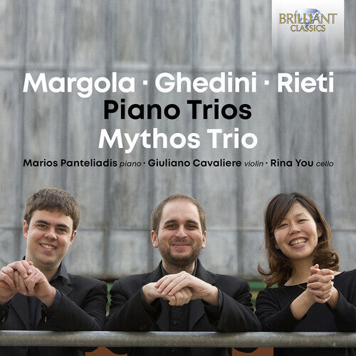 CD диск Ghedini / Mythos Trio: Piano Trios
CD диск Ghedini / Mythos Trio: Piano Trios