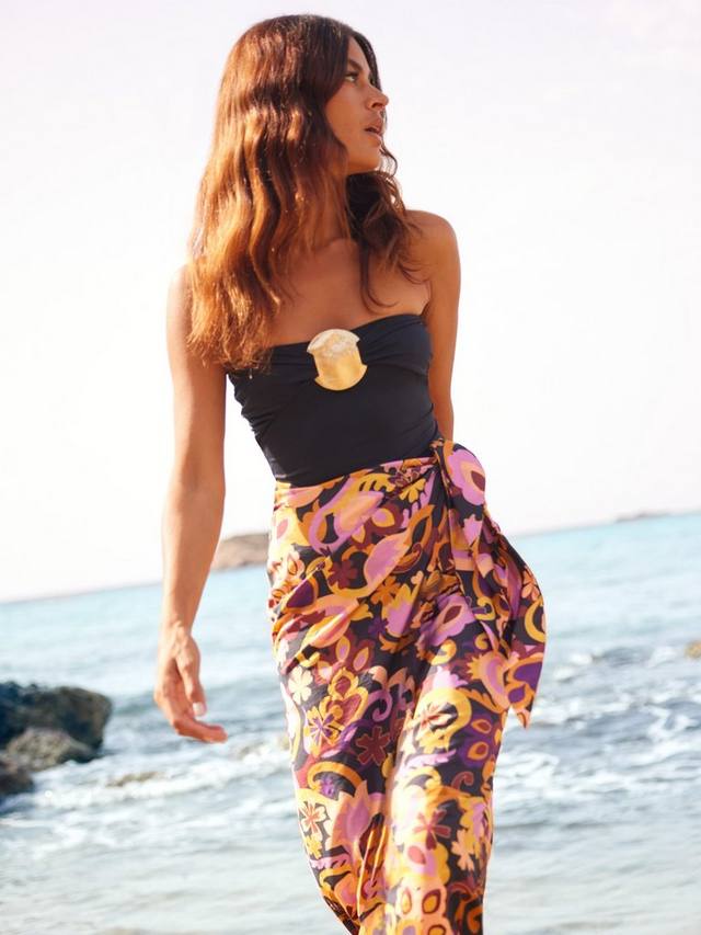 Юбка с принтом пейсли Ro&Zo, Black/Multi
Юбка с принтом пейсли Ro&Zo, Black/Multi