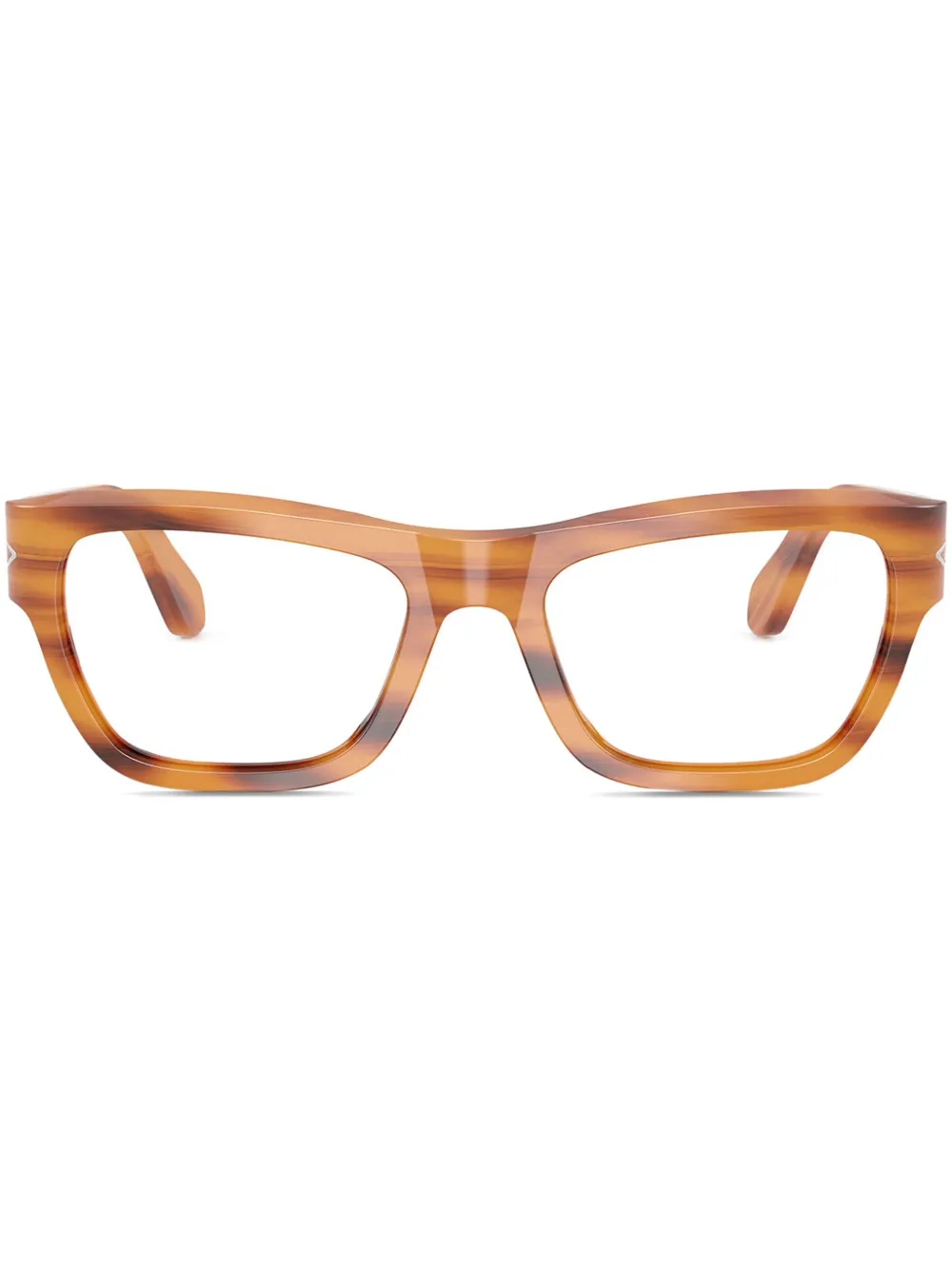 Очки в квадратной оправе Persol, коричневый
Очки в квадратной оправе Persol, коричневый