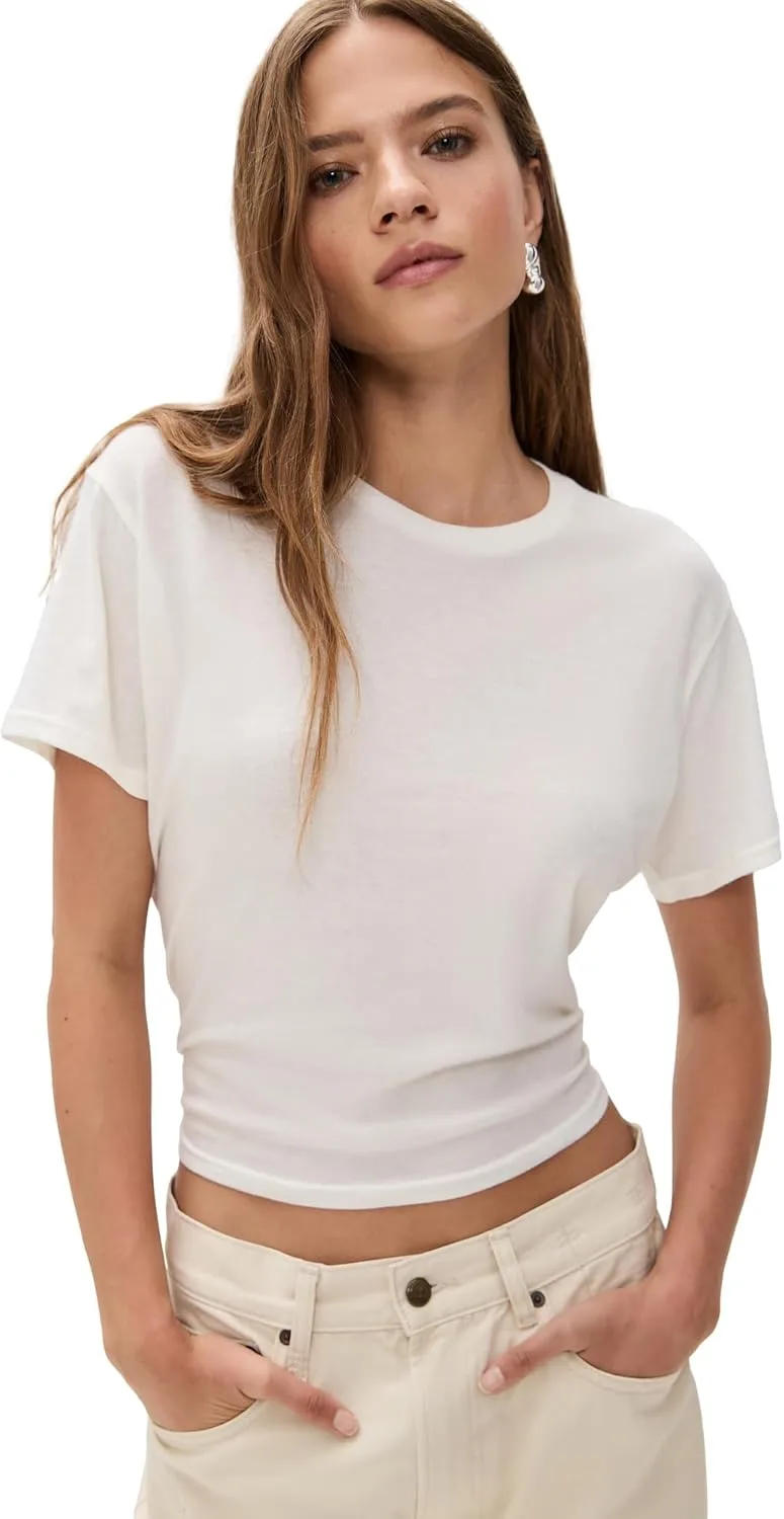 R13 Женская футболка с зауженной талией
R13 Женская футболка с зауженной талией