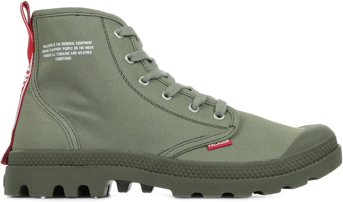 Унисекс кроссовки Palladium с высоким верхом, оливковый
Унисекс кроссовки Palladium с высоким верхом, оливковый