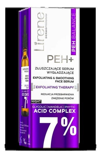 Отшелушивающая разглаживающая сыворотка EXFOLIATING THERAPY 30мл Lirene PEH Balance
Отшелушивающая разглаживающая сыворотка EXFOLIATING THERAPY 30мл Lirene PEH Balance