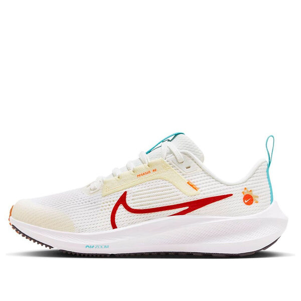 Кроссовки air pegasus 40 'sail univ red' Nike, мультиколор
Кроссовки air pegasus 40 'sail univ red' Nike, мультиколор