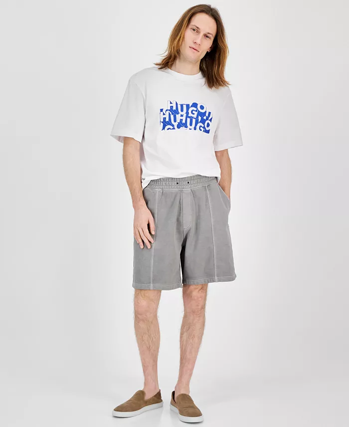 Мужские шорты Nuralpo с эластичной резинкой на талии, длиной 7-2/3", из френч терри Hugo Boss, серый
Мужские шорты Nuralpo с эластичной резинкой на талии, длиной 7-2/3", из френч терри Hugo Boss, серый