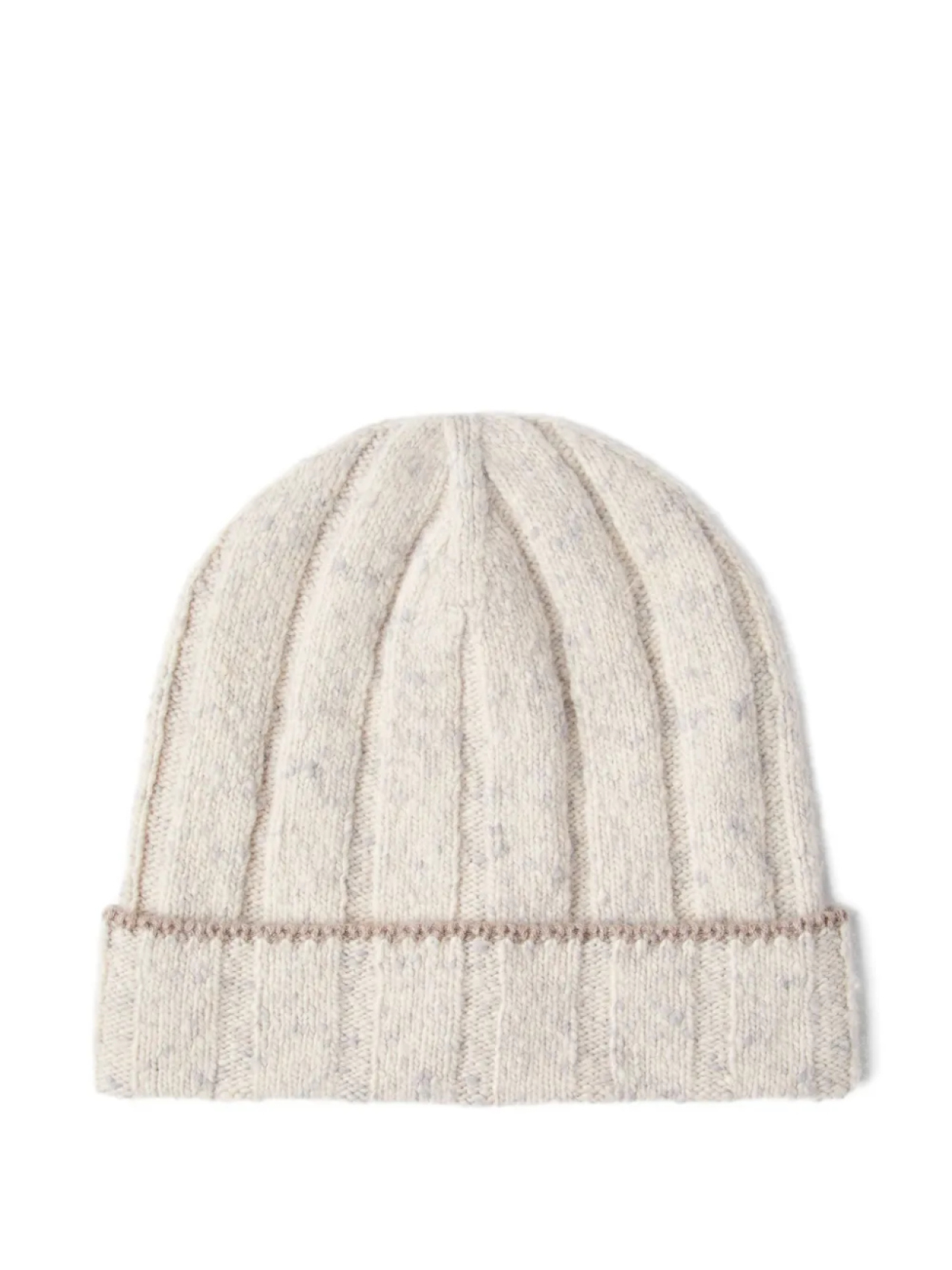 Brunello Cucinelli кашемировая шапка бини, нейтральный 
Brunello Cucinelli кашемировая шапка бини, нейтральный
