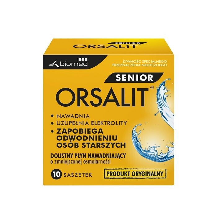 Orsalit Senior Proszek пакетики с электролитами, 10 шт.
Orsalit Senior Proszek пакетики с электролитами, 10 шт.