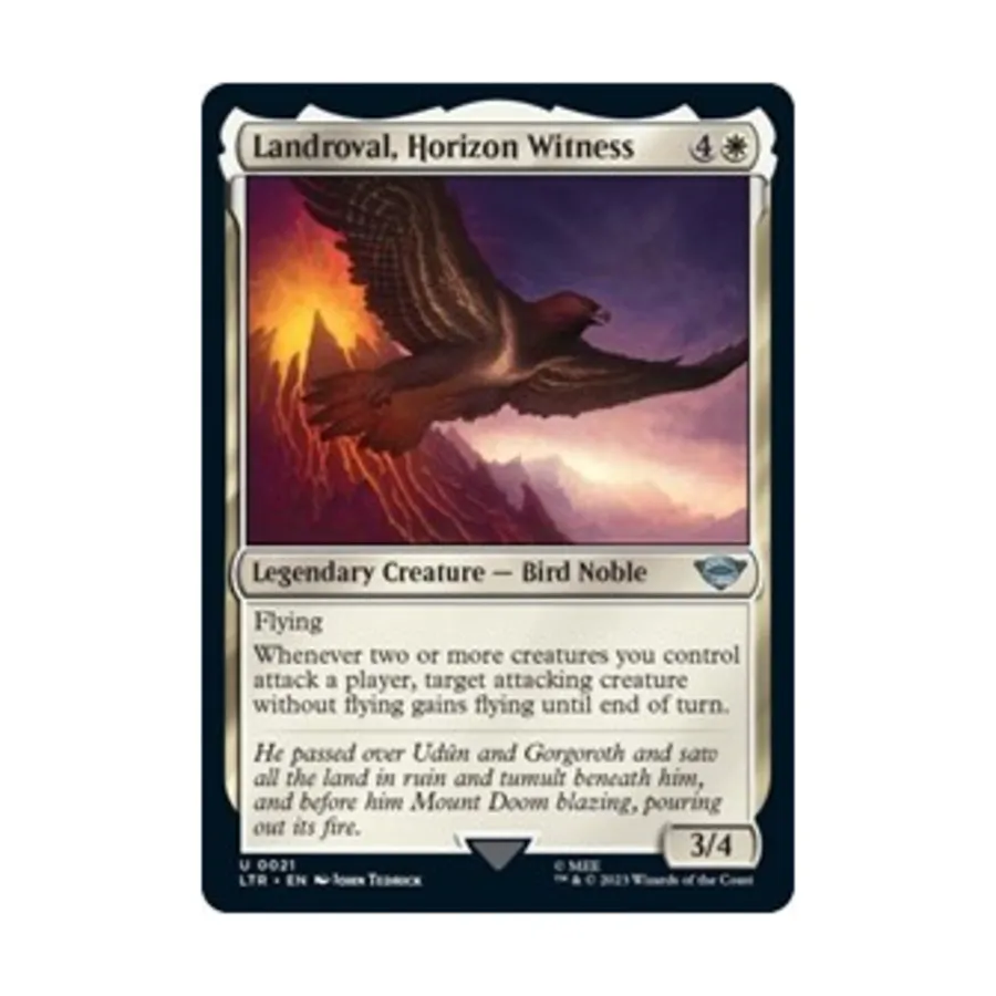 CCG Ландровал, Свидетель Горизонта (U), MTG - Universes Beyond: Lord of the Rings
CCG Ландровал, Свидетель Горизонта (U), MTG - Universes Beyond: Lord of the Rings