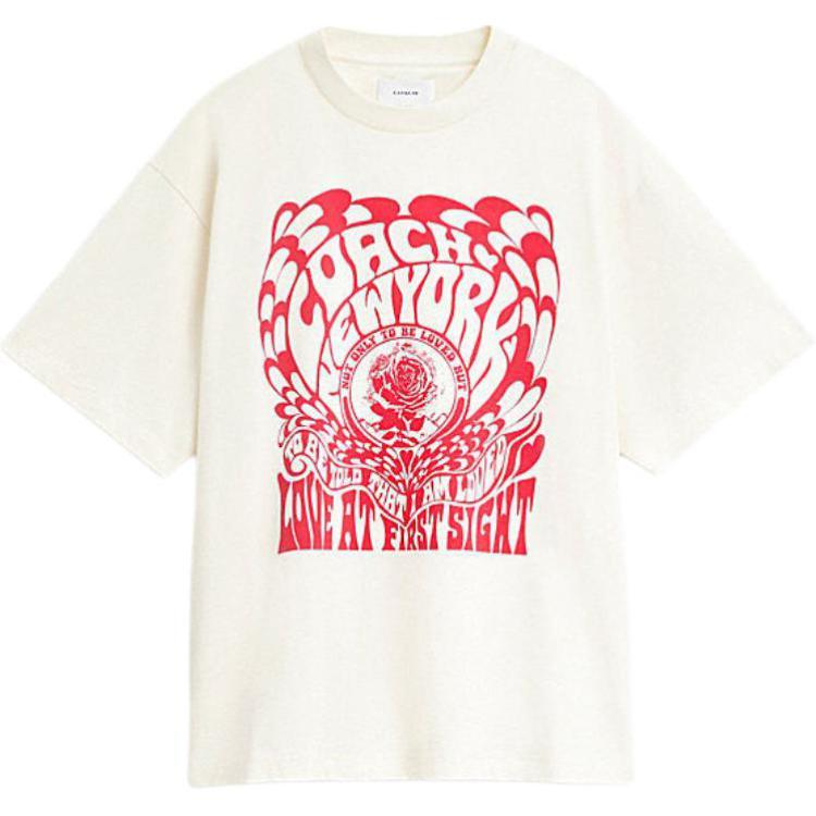 COACH Футболка мужская белая, Белый, COACH Футболка мужская белая
COACH Футболка мужская белая, Белый, COACH Футболка мужская белая