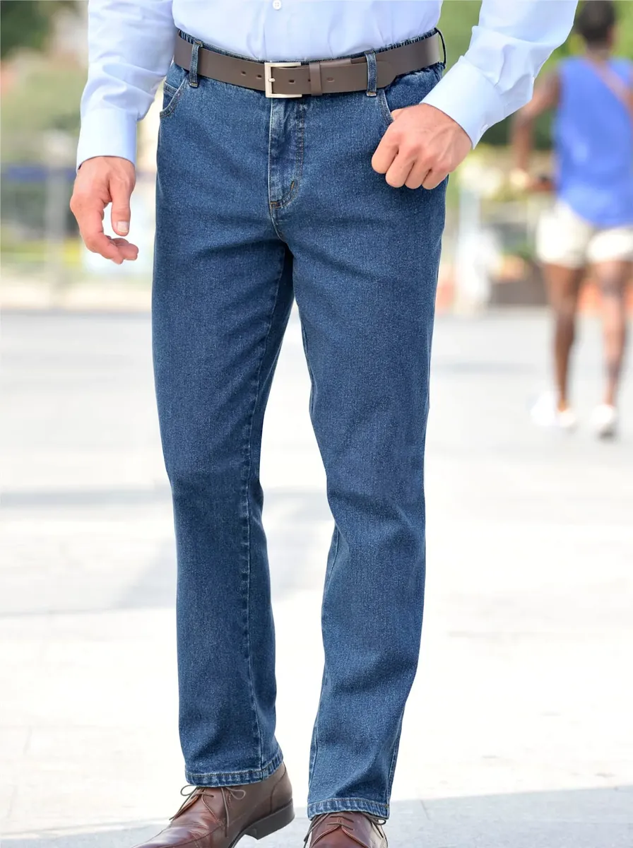 Классические джинсы с растягивающейся талией (1 шт.) Classic, синий
Классические джинсы с растягивающейся талией (1 шт.) Classic, синий