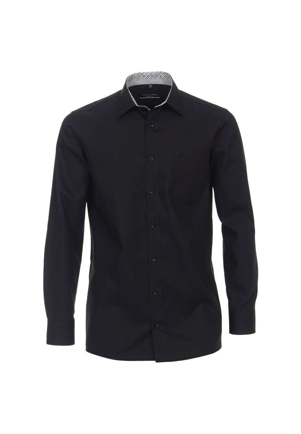 Мужская деловая рубашка, простого и комфортного кроя CASAMODA, черный
Мужская деловая рубашка, простого и комфортного кроя CASAMODA, черный