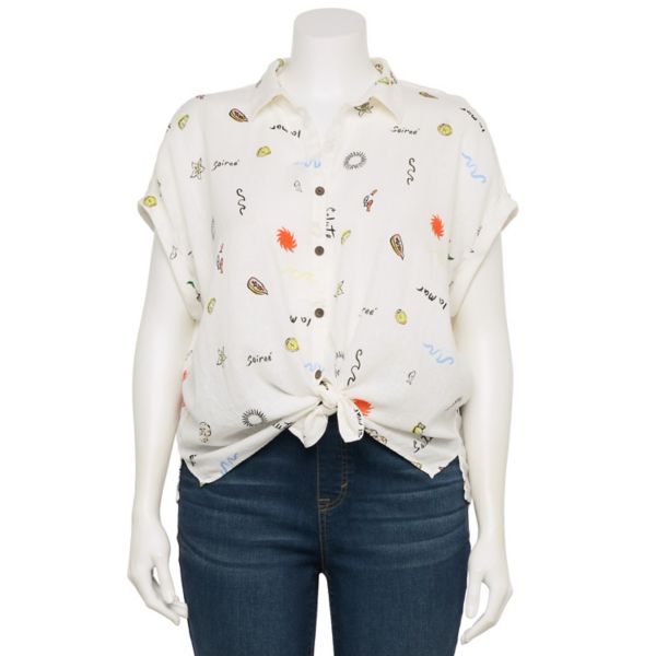 Рубашка для кемпинга больших размеров Sonoma Goods For Life, мультиколор
Рубашка для кемпинга больших размеров Sonoma Goods For Life, мультиколор