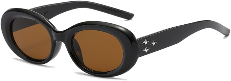 Солнцезащитные очки 2027 года для женщин и мужчин, маленькие, овальные, модные, простые, повседневные и в стиле ретро, с защитой от УФ-излучения UV400 MTZJH, Black Brown
Солнцезащитные очки 2027 года для женщин и мужчин, маленькие, овальные, модные, простые, повседневные и в стиле ретро, с защитой от УФ-излучения UV400 MTZJH, Black Brown