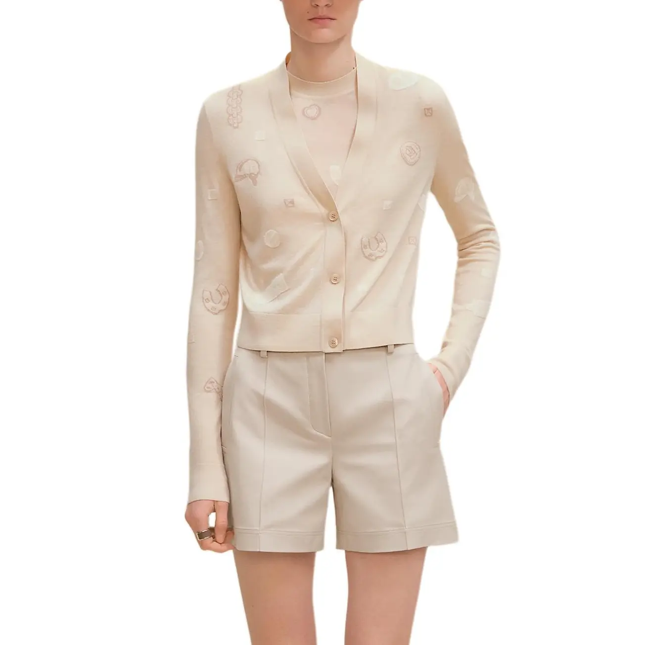 HERMES Свитер Women's Swan White
HERMES Свитер Women's Swan White