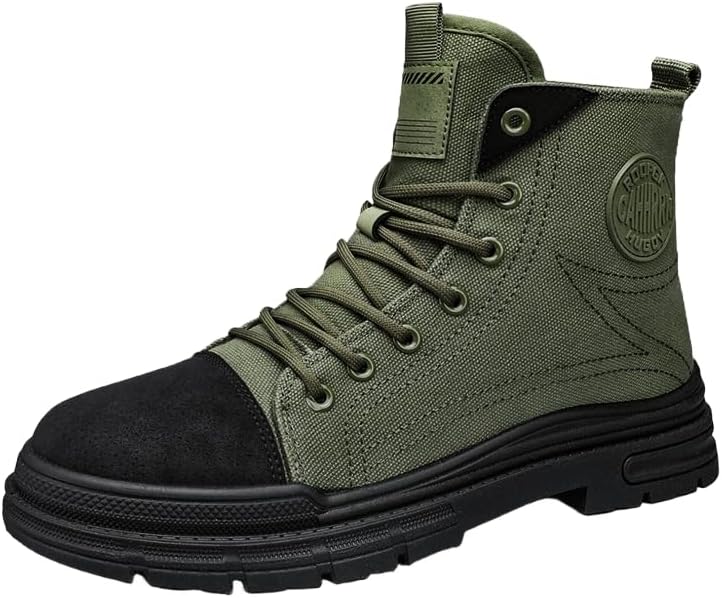 Мужские высокие кроссовки на шнуровке - дышащий верх из сетки, легкая амортизирующая резиновая подошва, повседневная обувь для бега и активного отдыха на весь день Hoalox, зеленый
Мужские высокие кроссовки на шнуровке - дышащий верх из сетки, легкая амортизирующая резиновая подошва, повседневная обувь для бега и активного отдыха на весь день Hoalox, зеленый