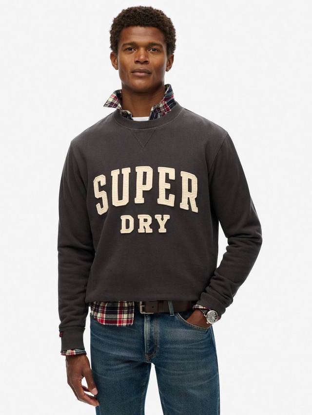 Винтажный спортивный свитшот Superdry, Washed Black
Винтажный спортивный свитшот Superdry, Washed Black