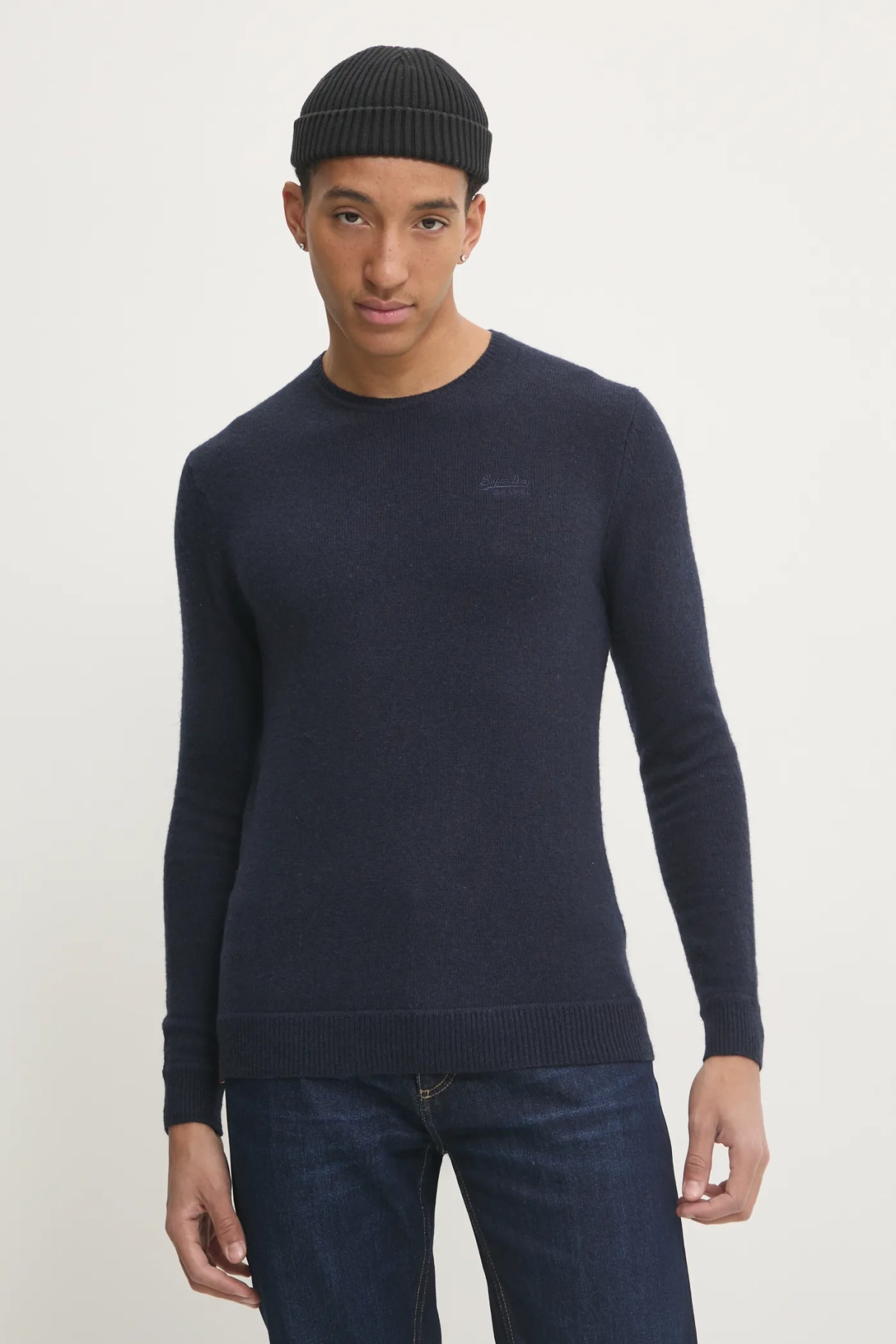 Свитер из смесовой шерсти Superdry, темно-синий
Свитер из смесовой шерсти Superdry, темно-синий