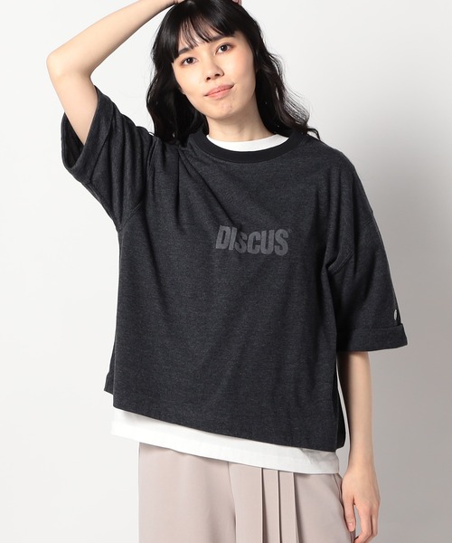 Футболка с отворотами на спине и принтом DISCUS, угольно-серый
Футболка с отворотами на спине и принтом DISCUS, угольно-серый