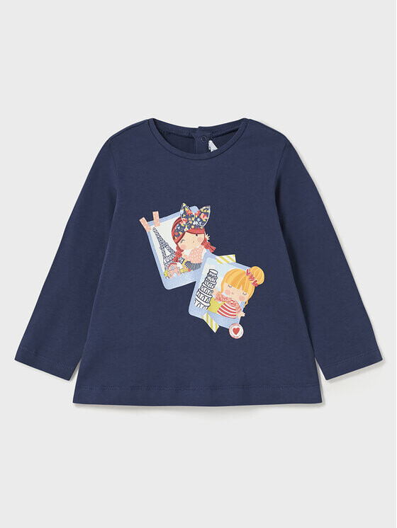 Блуза стандартного кроя Mayoral, синий
Блуза стандартного кроя Mayoral, синий