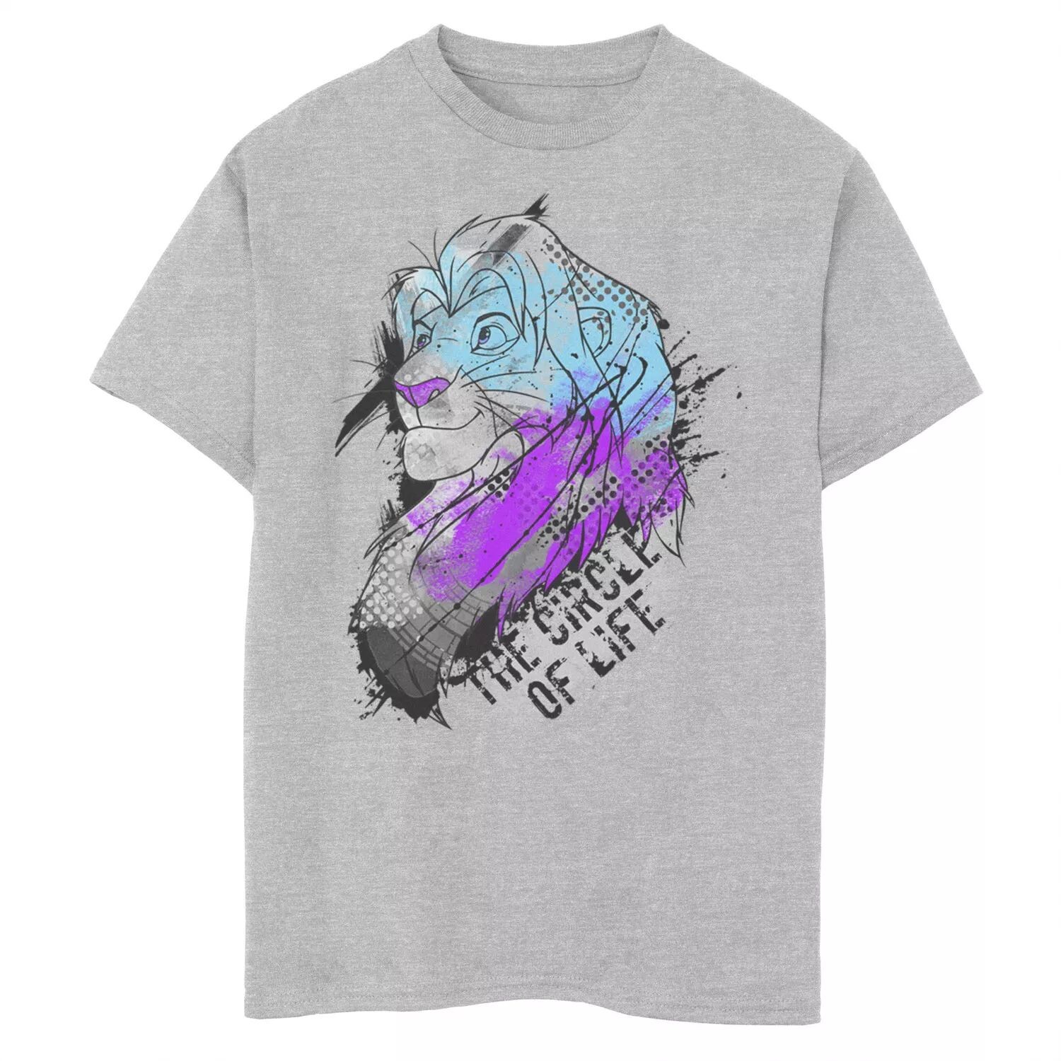 Футболка Disney's The Lion King для мальчиков 8–20 лет с изображением Симбы и неоновым рисунком «Круг жизни» Disney
Футболка Disney's The Lion King для мальчиков 8–20 лет с изображением Симбы и неоновым рисунком «Круг жизни» Disney