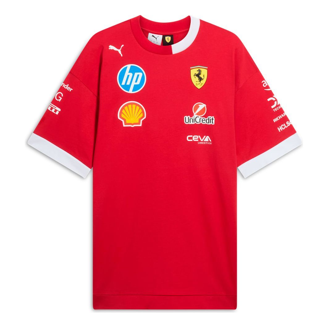 Реплика футболки Puma x Scuderia Ferrari 2025 Oversized Drivers T-Shirt 'Dark Cherry'
Реплика футболки Puma x Scuderia Ferrari 2025 Oversized Drivers T-Shirt 'Dark Cherry'