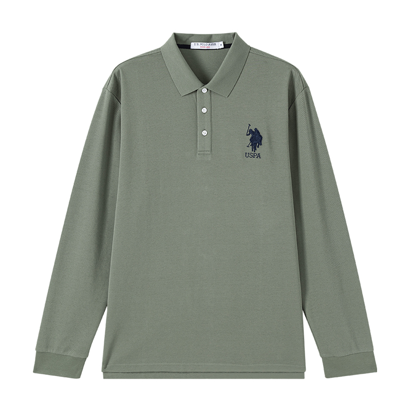 Мужская поло U.S. POLO ASSN., серый/зеленый
Мужская поло U.S. POLO ASSN., серый/зеленый