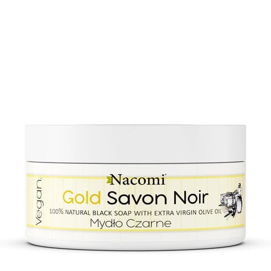 Мыло Nacomi Savon Noir Gold черное 125г 
Мыло Nacomi Savon Noir Gold черное 125г
