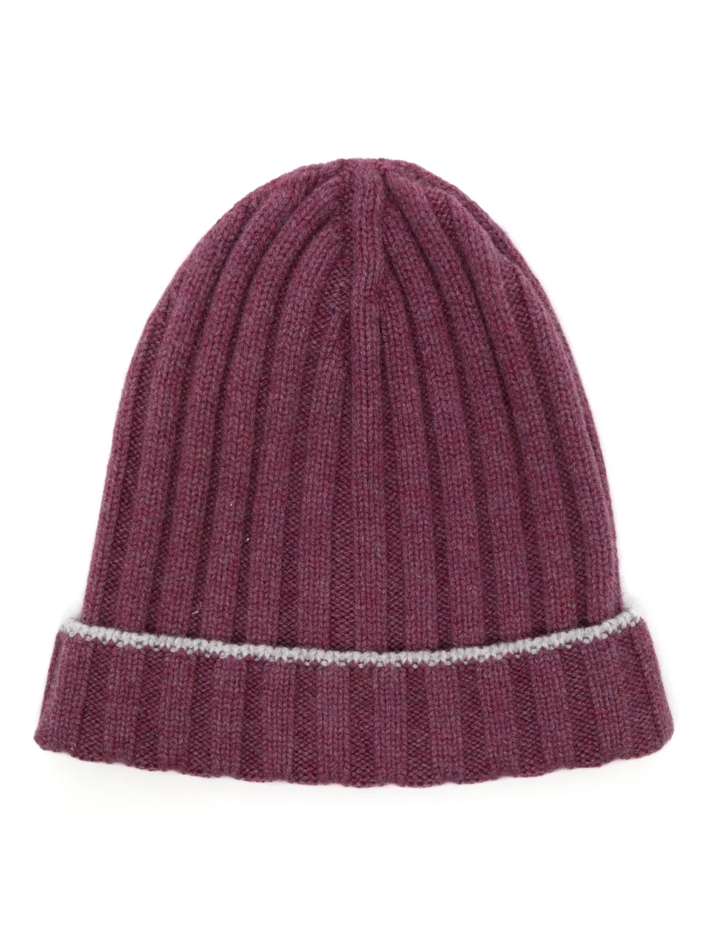 Кашемировая шапка бини в рубчик Brunello Cucinelli, фиолетовый
Кашемировая шапка бини в рубчик Brunello Cucinelli, фиолетовый