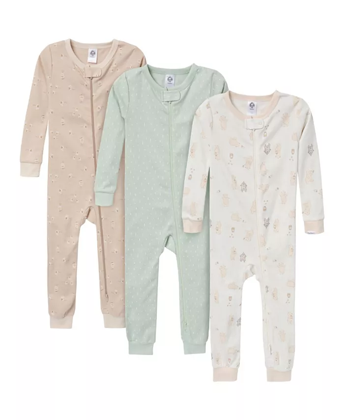 Пижама для девочек без ножек, облегающая, 3 шт Gerber, коричневый
Пижама для девочек без ножек, облегающая, 3 шт Gerber, коричневый