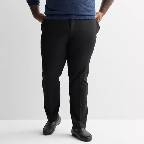 Просторные эластичные брюки Premier Flex Stretch для высоких и полных мужчин Apt. 9, черный 
Просторные эластичные брюки Premier Flex Stretch для высоких и полных мужчин Apt. 9, черный