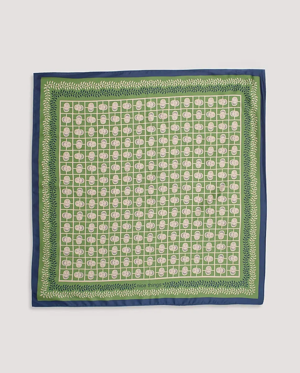 Женский платок с рисунками Nice Things, зеленый
Женский платок с рисунками Nice Things, зеленый