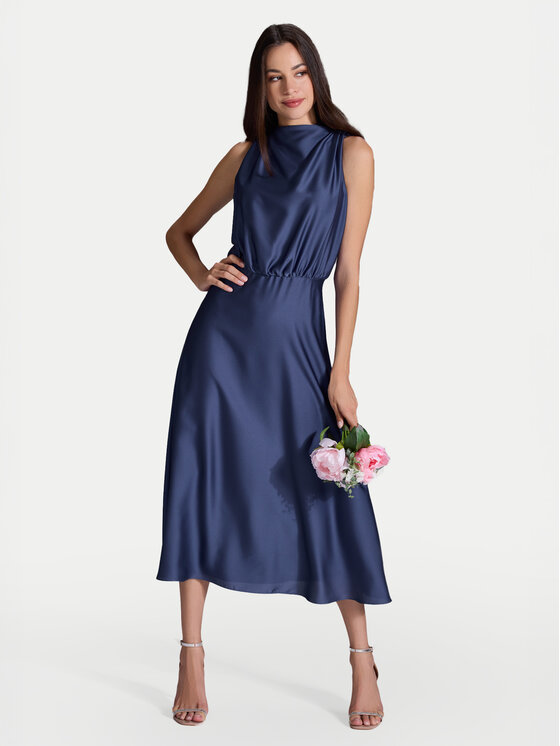 Коктейльное платье стандартный крой 5AI13700 Swing, синий
Коктейльное платье стандартный крой 5AI13700 Swing, синий