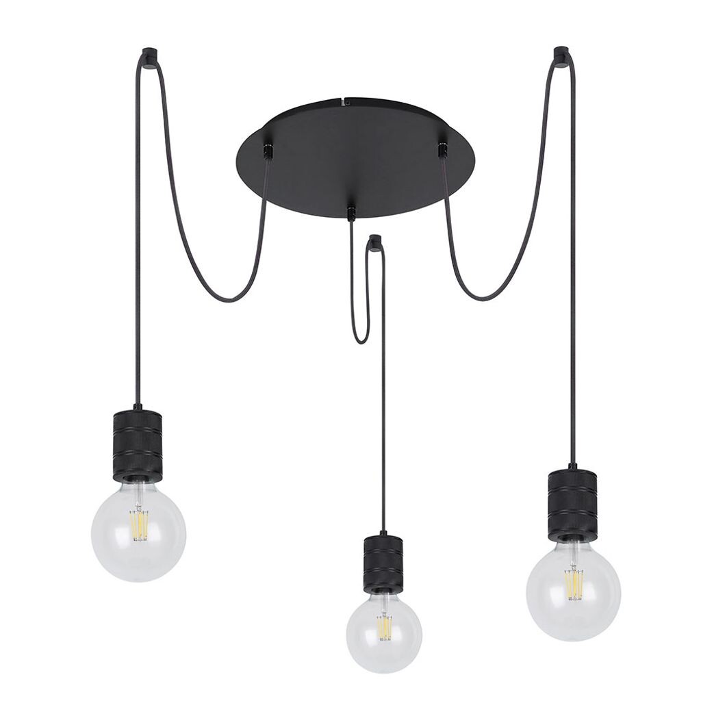 Подвесной светильник, металл, регулируемый по высоте, 3 лампочки, В 160 см. Globo Lighting, черный
Подвесной светильник, металл, регулируемый по высоте, 3 лампочки, В 160 см. Globo Lighting, черный
