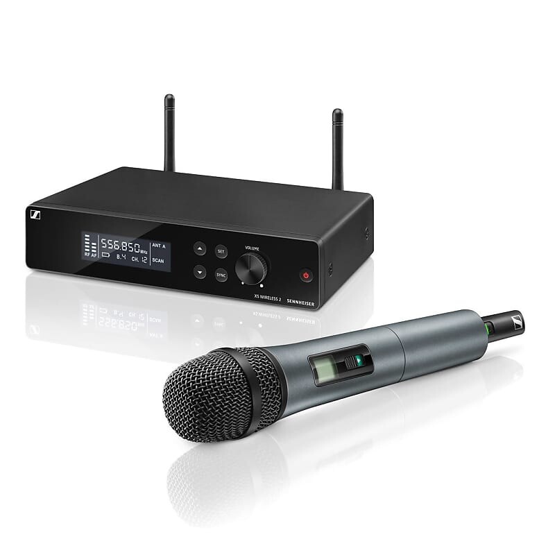 Микрофонная система Sennheiser XSW2-835-A Handheld Wireless Microphone System - A Band 548-572 Mhz 
Микрофонная система Sennheiser XSW2-835-A Handheld Wireless Microphone System - A Band 548-572 Mhz