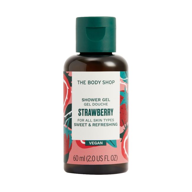 Гель для душа с ароматом клубники The Body Shop, 60 мл
Гель для душа с ароматом клубники The Body Shop, 60 мл