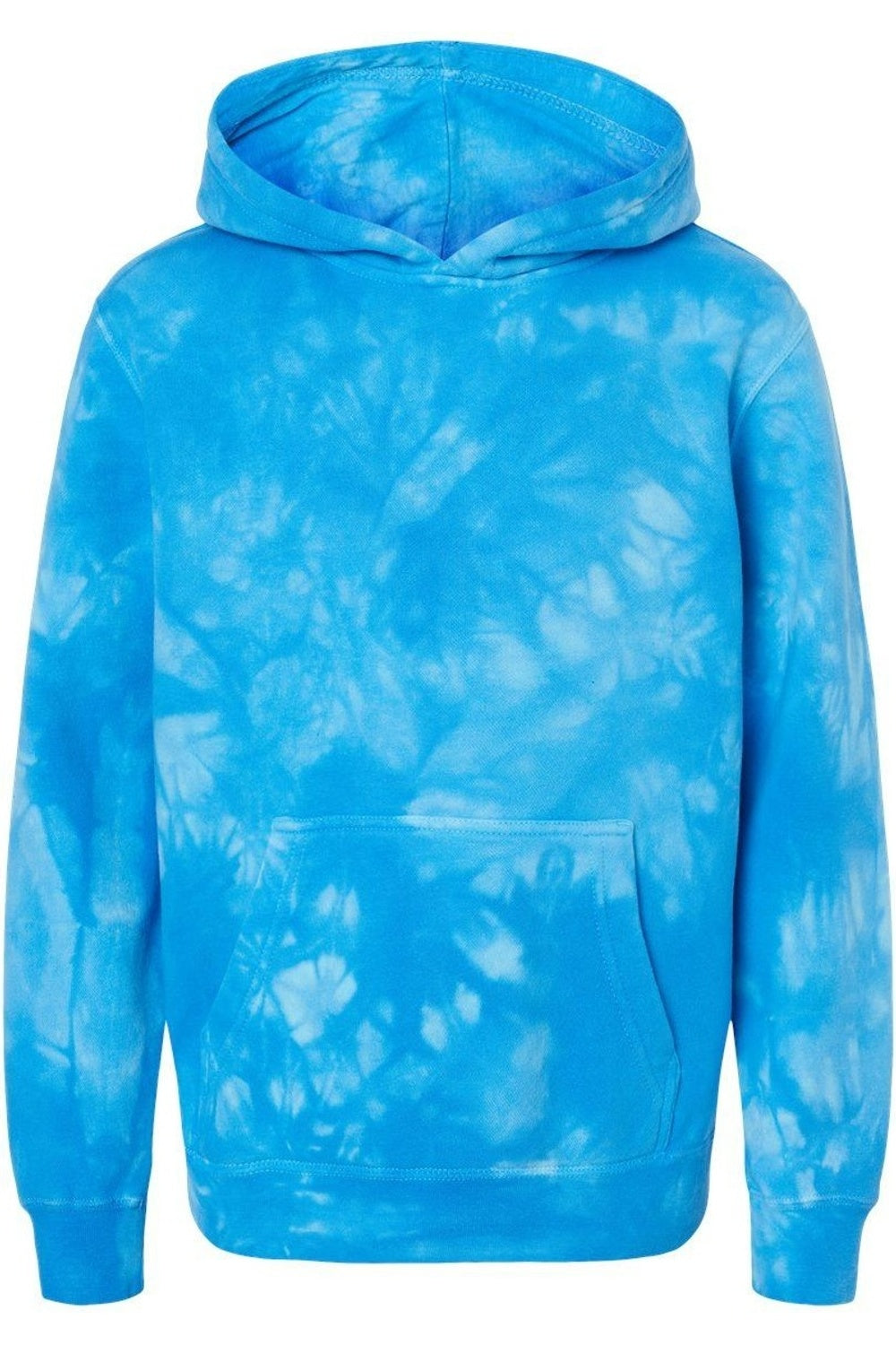 Independent Trading Co. Молодежная средневесовая худи с капюшоном в технике тай-дай, синий
Independent Trading Co. Молодежная средневесовая худи с капюшоном в технике тай-дай, синий