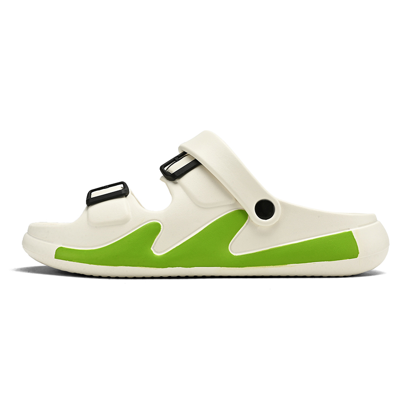 LONGYING Пляжные сандалии мужские черные красно-белые зелено-бежевые оранжево-белые зеленые, цвет White Green
LONGYING Пляжные сандалии мужские черные красно-белые зелено-бежевые оранжево-белые зеленые, цвет White Green