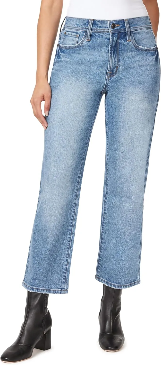 Джинсы Kensie для женщин Mila Retro Luxe, расслабленный прямой крой, высокая посадка, длина по внутреннему шву 27 дюймов
Джинсы Kensie для женщин Mila Retro Luxe, расслабленный прямой крой, высокая посадка, длина по внутреннему шву 27 дюймов