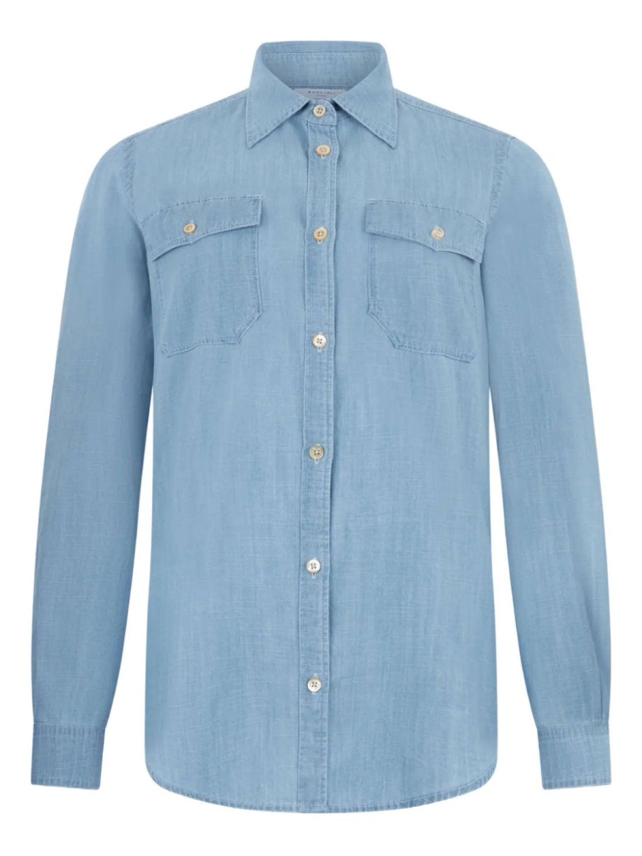 Boglioli джинсовая рубашка на пуговицах, синий
Boglioli джинсовая рубашка на пуговицах, синий