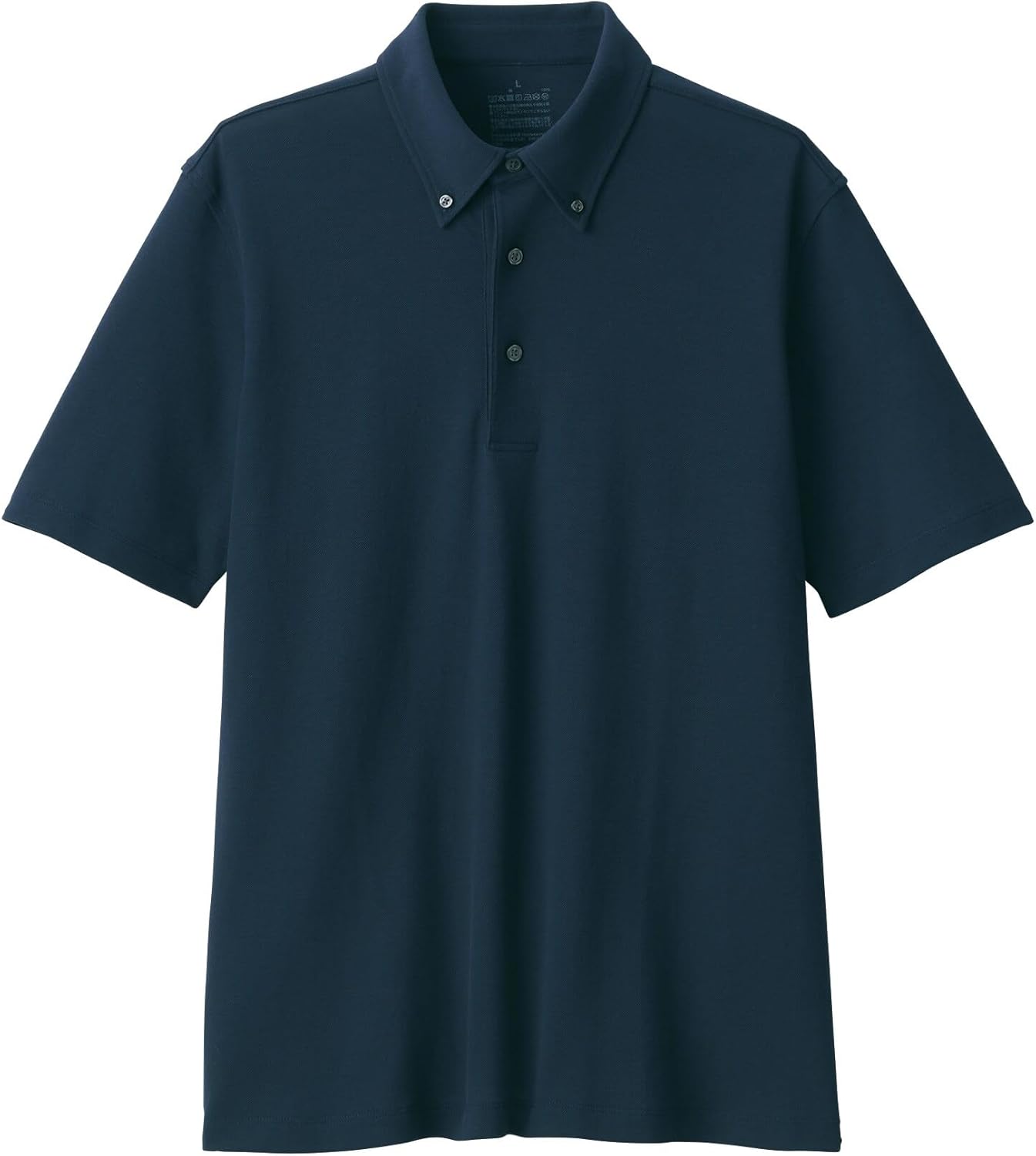 Мужская поло-рубашка MUJI Cool UV-Cut Pique Knit с коротким рукавом и защитой от УФ-излучения (AB1M8A5S), темно-синий
Мужская поло-рубашка MUJI Cool UV-Cut Pique Knit с коротким рукавом и защитой от УФ-излучения (AB1M8A5S), темно-синий