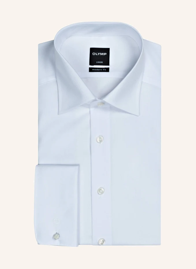 Рубашка современного кроя luxor с откидными манжетами Olymp, белый
Рубашка современного кроя luxor с откидными манжетами Olymp, белый