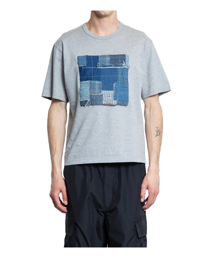 Футболка с нашивками Boro Kuon, серый
Футболка с нашивками Boro Kuon, серый