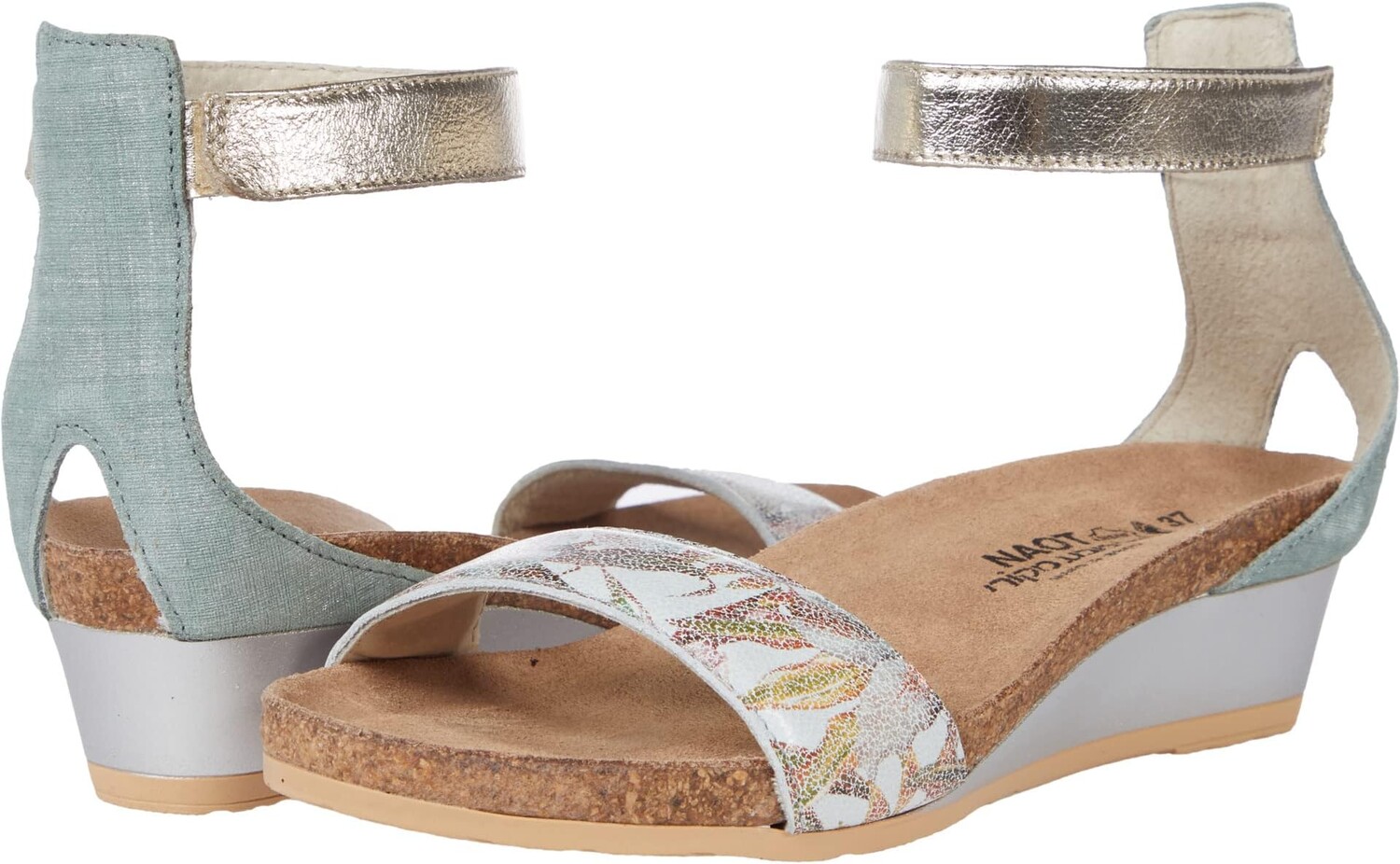 Босоножки Pixie Naot, цвет Floral Leather/Teal Linen Leather/Radiant Gold Leather
Босоножки Pixie Naot, цвет Floral Leather/Teal Linen Leather/Radiant Gold Leather