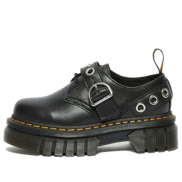 Кроссовки audrick hardware leather platform Dr. Martens, черный
Кроссовки audrick hardware leather platform Dr. Martens, черный