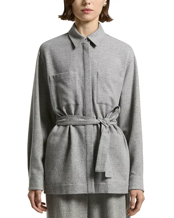 Рубашка с поясом Peserico, серебряный
Рубашка с поясом Peserico, серебряный