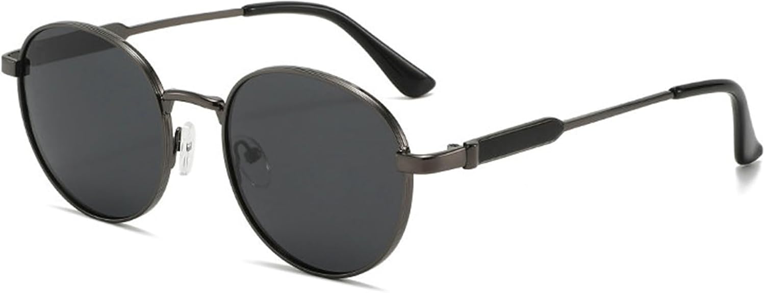 Солнцезащитные очки Willochra Retro Polarized круглые металлические женские, модные дизайнерские мужские солнцезащитные очки UV400 в стиле панк с градиентным покрытием, C4
Солнцезащитные очки Willochra Retro Polarized круглые металлические женские, модные дизайнерские мужские солнцезащитные очки UV400 в стиле панк с градиентным покрытием, C4